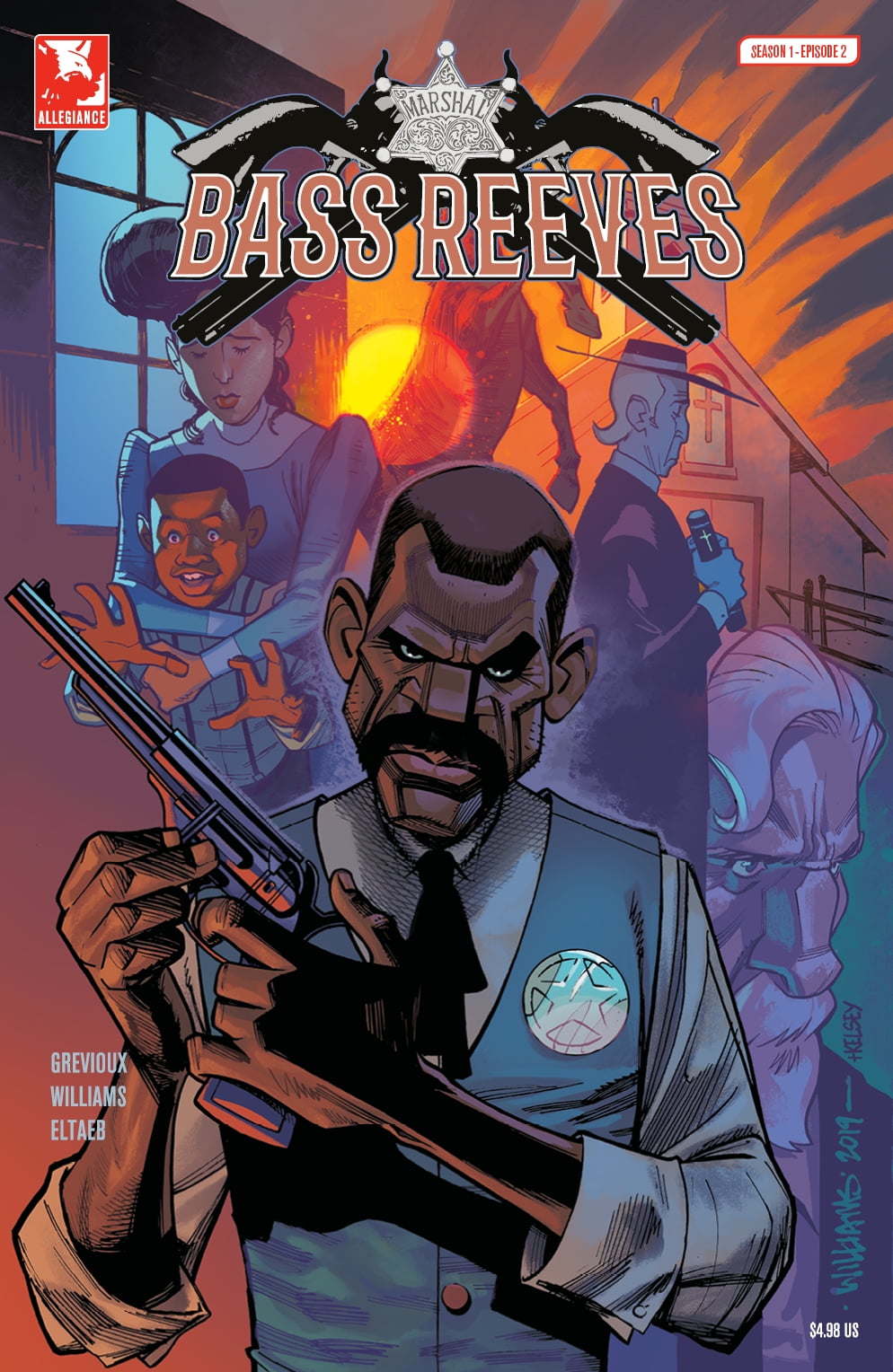 U S Marshall Bass Reeves Season 1 Episode 2 Walmart Com