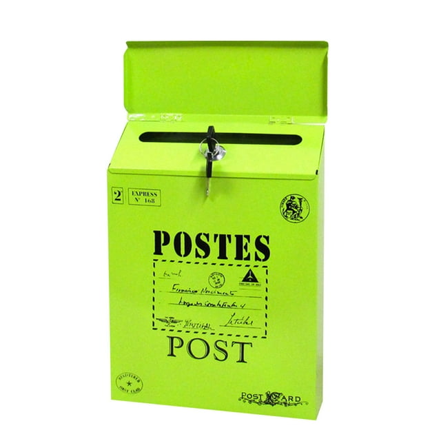 Dvkptbk Dish Towel Vintage Retro Wall Mount Mailbox Mail Postal Letter Newspaper Box Tools on Clearance