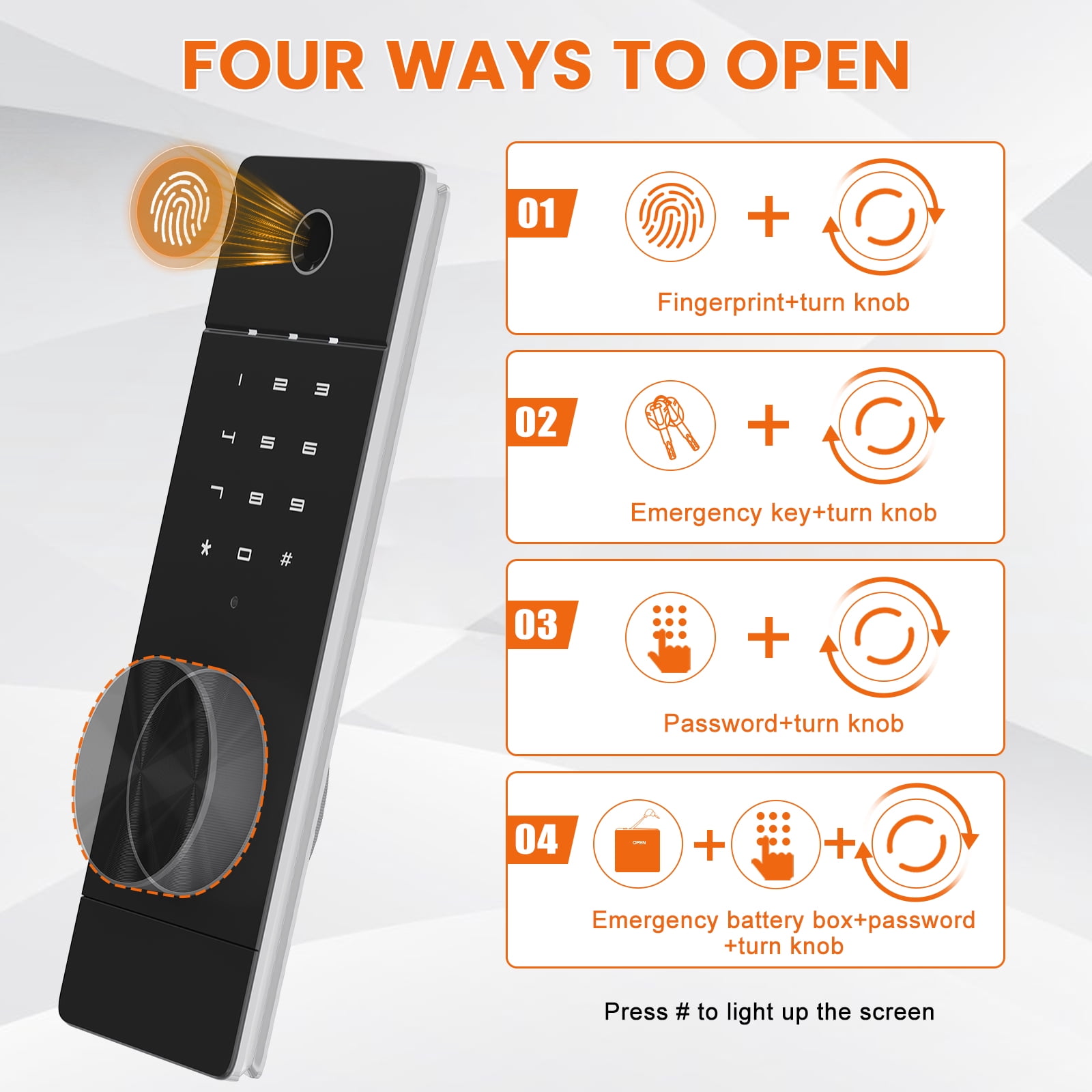 53.15" Wall Safe Between The Studs, Biometric Fingerprint Hidden Safe With Dual Alarm System And Silent Mode, Wall Gun Safe With 3 Adjustable Shelves And Magnetic Slot(fingerprint)