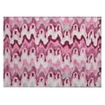 thumbnail image 2 of Addison Rugs Chantille Indoor/Outdoor Transitional Waves Blush Washable Rectangle Rug, 1'8" x 2'6", 2 of 6