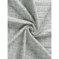 thumbnail image 5 of DARING DIVA Knit Robes Ribbed Tie Waist Knee Length Sleepwear M Gray, 5 of 6