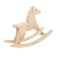 thumbnail image 4 of HOOWIFFY horse rocker Rocking Horse Model Birch Wood 1Pack for Photographers, 4 of 6