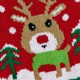 thumbnail image 4 of Dogs Button Knit Sweater Christmas Cats Costumes Super Warm Embroidery Sweater for Small to Large Sized Dogs, 4 of 8