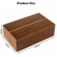 thumbnail image 2 of Bohorizon Acacia Wooden Tea Bag Organizer, Tea Bag Holder, Tea Storage Box Organizer, 12.3"x7.6"x3.8", Pack of 1, 2 of 6