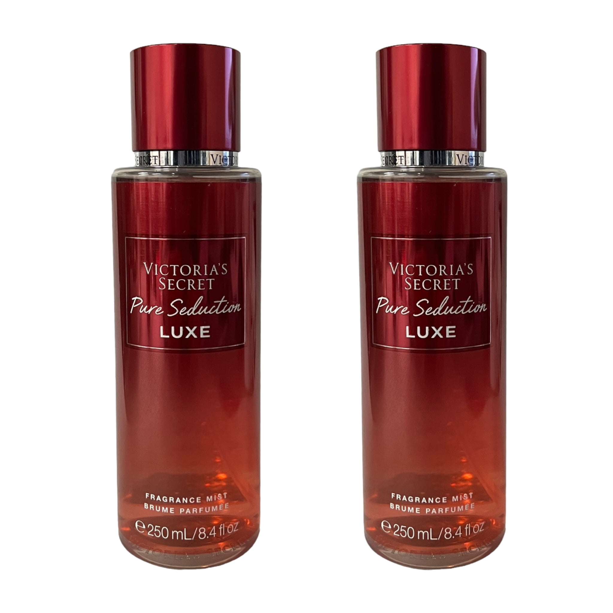 Evalueerbaar boekje Tien jaar Victoria's Secret Pure Seduction Luxe Fragrance Mist Set 8.4 fl oz 2 Pack -  Walmart.com