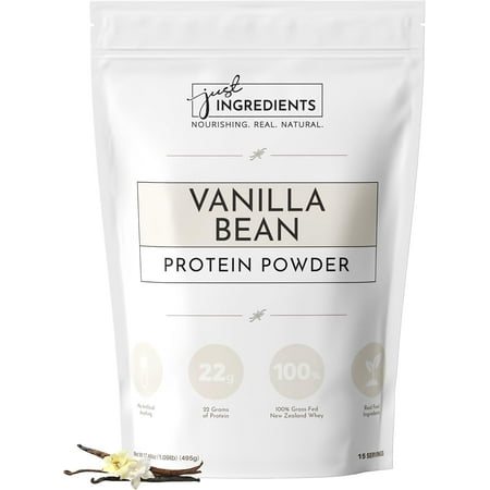 Just Hemp Foods Hemp Protein & Fiber Powder, 11g of Protein & 11g of Fiber per Serving, 16 oz