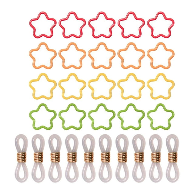 jifeng Knitting Crochet Marker Counter for DIY Handmade Craft Weaving Scarf Weaving Package B