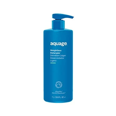 Aquage Weightless Detangler & Ultra-Light Conditioner, Floral, 33.8 fl oz