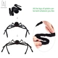 thumbnail image 4 of GustaveDesign 2.5ft Giant Plush Spider Scary Fake Fuzzy Long Spider Toy Halloween Simulation horror Prop Decor Indoor Outdoor Party Favor "2.5FT", 4 of 12