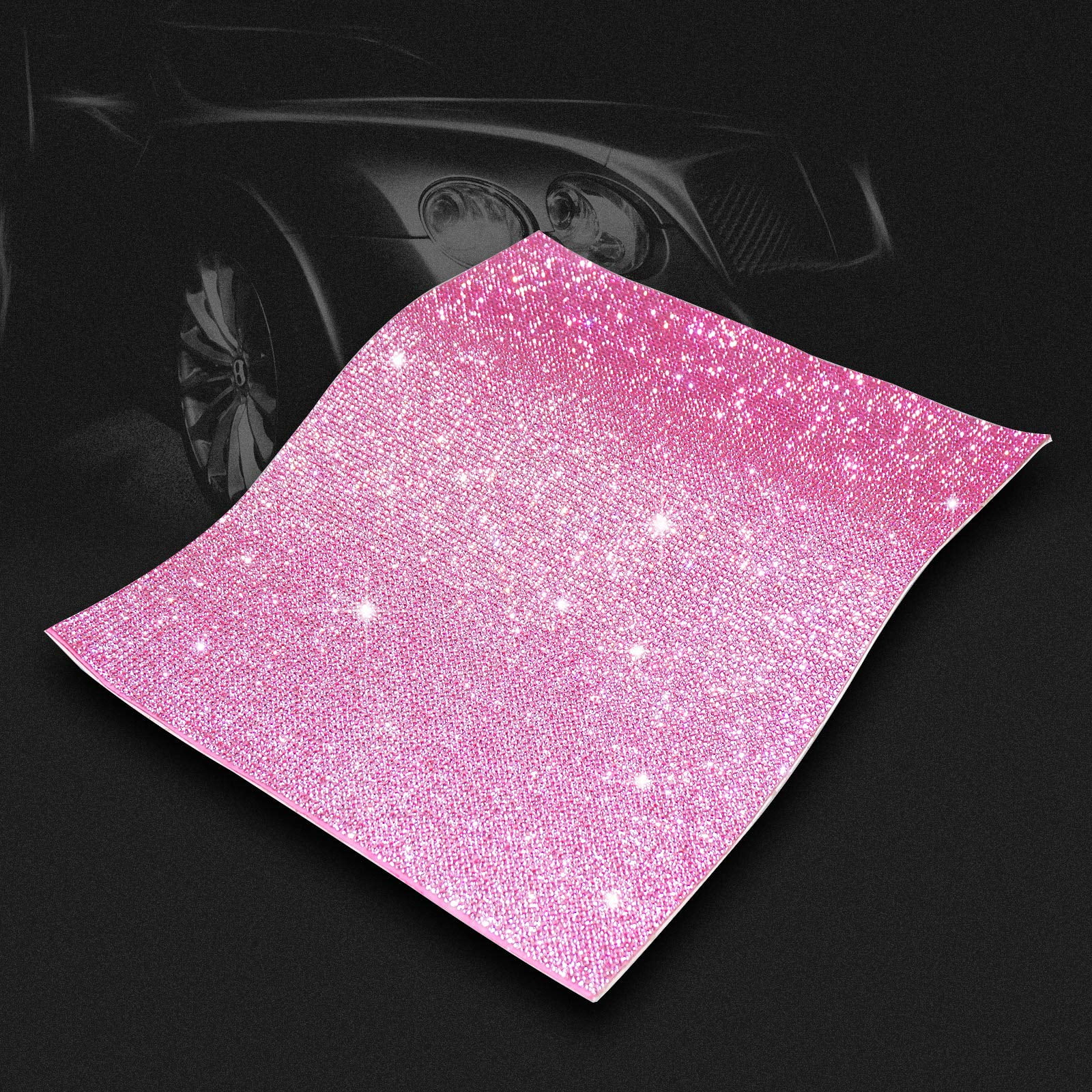 eing Bling Crystal Rhinestone Sticker Car Decoration Sticker Self
