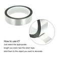 thumbnail image 4 of Uxcell Silver Tone Metalized Tape 1 Inch x 55 Yards Decor Tape for DIY, 4 of 6