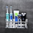 thumbnail image 2 of sruoe Bathroom Shower Organizer, Bathroom Storage, Shower Caddy Organizer, Bath Racks for Shower, Wall Mounted Rustproof Standing Storage Rack for Bathroom, 2 of 7