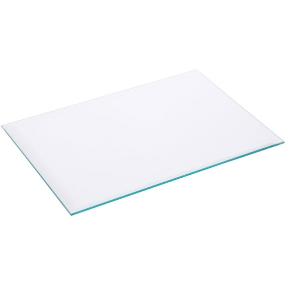 Plymor 7" x 10" Rectangle, 5mm Thick Beveled Clear Glass
