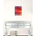 thumbnail image 2 of Sunset In Red 1 White Framed Print Wall Art, 2 of 3