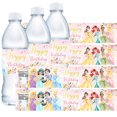 thumbnail image 3 of Etiquetas para botellas de agua de Minnie, Barbie, Gabby, Cars, suministros para fiestas, decoraciones de cumpleaños, pegatinas para fiestas de baby shower para niños y niñas, 3 of 5