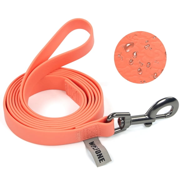 Wolfone Waterproof Dog Leash Carabiner Leash for Dogs Easy Care 6ft*19mm*2.7mm Pink