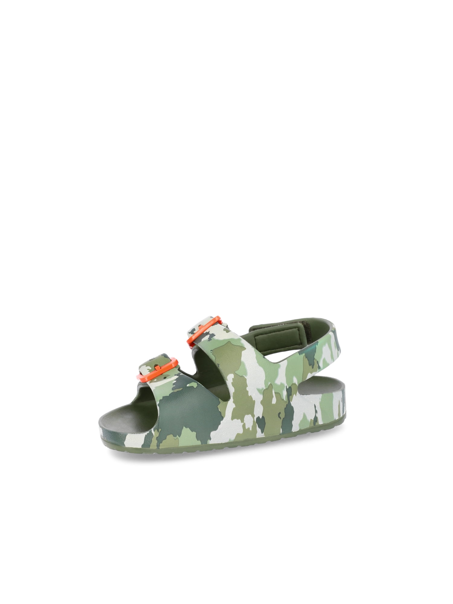 Wonder Nation Toddler Kids EVA Two Buckle Sandal, 2- Pack