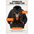 thumbnail image 5 of HAYIMI Pet Pouch Hoodie for Women Men Unisex, Oversized Sweatshirt With Front Pockets, Carry Pouch For Small Cats And Dogs Carrier Pullover Tops for Outdoor, 5 of 8
