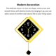 thumbnail image 5 of Relojes De Pared Modernos, Reloj Silencioso Sin Tictac, Decoración Única, Reloj Colgante Cuadrado, Reloj Contemporáneo Para Sala De Estar Y Dormitorio Advancent HA026618-02, 5 of 6