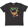 thumbnail image 3 of Inktastic Best Egg Hunter Ever Easter Dinosaur Youth T-Shirt, 3 of 5