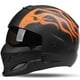 thumbnail image 3 of Casco de motocicleta de cara completa con combinación de personalidad de moda, casco retro para montar en las cuatro estaciones, casco de locomotora de medio casco, 3 of 5