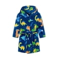thumbnail image 1 of Peignoir à Capuchon pour Garçons 3-8 Ans Peignoirs à Capuchon pour Petits Garçons Peignoir en Molleton Pelucheux Peignoir de Bain pour Enfants Version Mi-Longue Pyjamas pour Tout-Petits Garçons, 1 of 5