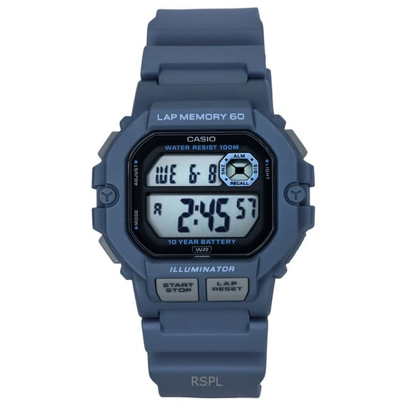 Casio Standard Digital Resin Strap Quartz WS-1400H-2AV 100M Men's Watch