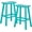 Aruba, variant on NALONE 24 Inch Outdoor Bar Stool, HDPE Bar Chairs with Footrest, Weather Resistant Waterproof Bar Stools Outside Bar Height Stools for Bar, Kitchen Counter, Yard, Balcony(Black, 24'' Barstools)