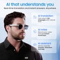thumbnail image 2 of Gafas inteligentes LIMU Gen 5 con traductor IA y Bluetooth, 2 of 8