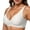 White, variant on ,Women's Comfy Jelly Lift Wireless Bras Deep V Comfortable Push up Seamless Bra Removable Padded Plunge Bralettes White XL