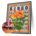 thumbnail image 2 of Diamond Drill Bingo Rose Bouquet 5D Kits de pintura DIY Decoración redonda completa (B5851) Hugtrwg Para estrenar, 2 of 9