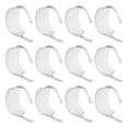thumbnail image 2 of 12 piezas de pendientes de clip de orejas de reutilizables para fiestas de niñas, accesorios de fotos, accesorios de disfraz, puños de oreja, 2 of 8
