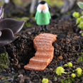 thumbnail image 4 of 10 piezas de figuras decorativas en miniatura para casas de muñecas, jardines de hadas y micro paisajes, con escaleras., 4 of 9