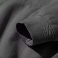 thumbnail image 4 of Oversized Hoodies for Men Big and Tall Pockets Solid Color Loose Hooded Sweatshirts Long Sleeve Pullover Top with Hood (Dark Gray M), 4 of 5