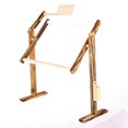 thumbnail image 1 of FUTUREORYY Light Brown Plastic CrossStitch Frame Adjustable Embroidery Rack for Easy Installation and Use, 1 of 8