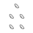 thumbnail image 2 of Ruiboury D Shaped Buckle Fast Release Screw Locking Carabiner Chain Connector M8 5Set, 2 of 6