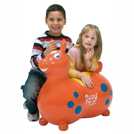 Gymnic Rody Horse Max Baby Toddler Ride On Latex Free Vinyl Bouncing Toy,