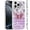 Dark Purple, variant on XPM for iPhone 16 Pro Max (6.9") Phone Case, Butterfly Resin Epoxy Diamond Design Metal Edged Hybrid Shockproof Heavy Duty Drop Protection Cover for Iphone 16 Pro Max (Green)