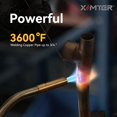 thumbnail image 3 of Ximter MAPP Propane Torch Head - Durable Cast Aluminum Body MAP Gas Torch, Fast Self-Ignition & Adjustable Swirl Flame, for Welding Brazing, 3 of 9