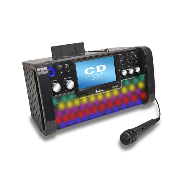 Máquina de karaoke Starion KS780-B portátil Bluetooth CD+G
