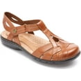 thumbnail image 2 of Rockport Cobb Hill Penfield Womens T Strap Tan Leather - 7.5 Medium, 2 of 6