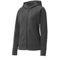 thumbnail image 3 of Sport-Tek Women's Rival Tech Fleece Full-Zip Hooded Jacket. LST295, 3 of 4