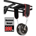 thumbnail image 3 of Seektop Dip Belt with Chain for Weightlifting, Neoprene Waist Belt 36x7 Inch, Adjustable 25-45.3 Inch Waist, for Gym Workout Pull Ups Squat Men Women, 3 of 7