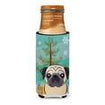 thumbnail image 3 of Caroline's Treasures BB1634MUK Christmas Tree and Fawn Pug Ultra Beverage Insulators for slim cans , Slim Can,, 3 of 3