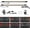 18 inch, variant on 30inch RGB Tailgate  Flex LED Light Bar 270 LED 3rd /Stop/Turn/Reverse/Strobe Tail Light Custom Driving Light with  Remote Control for Pickup  SUV RV (1PC)