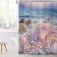 thumbnail image 2 of Butterfly Shower Curtain for Girls, Gradient Rainbow Girly Shower Curtain Set with Hooks Dreamy Color Bathroom Decor, 84x84 Inch, 2 of 6