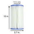 thumbnail image 4 of Intex Swimming Pool Type B Replacement Filter Pump Cartridges (8 Pack), 4 of 7