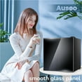 thumbnail image 4 of Auseo 1.7 cu.ft. Compact Refrigerator Mini Fridge, Retro Style, Low Noise & Energy Saving, Adjustable Temperature, for Kitchen/Office/Apartment/Dormitory-Black, 4 of 7