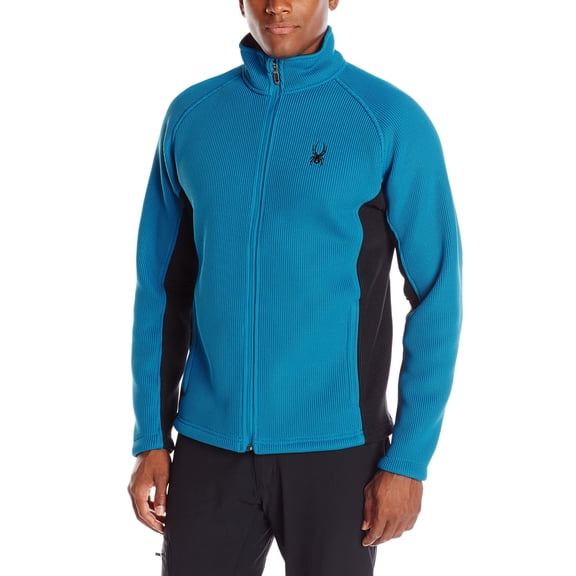 Men's Spyder Foremost Full Zip Sweater Jacket Concept Blue/Black