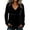 Black, variant on Women's Velour Fringe V Neck Top, Long Sleeve Relaxed Boho Pullover Shirt for Casual Fall Winter Everyday Wear